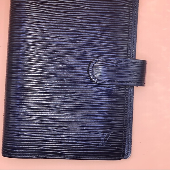 Louis Vuitton Epi Noir PM Agenda Notebook Leather Cover - Picture 3 of 12